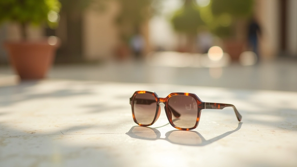 Botella de agua y gafas de sol preparadas para la caminata